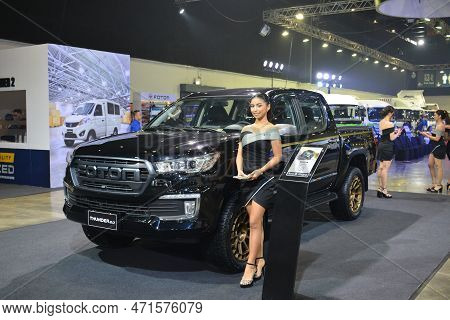 Pasay, Ph - Feb 11 - Foton Thunder Pick Up At Foton Big Show On February 11, 2023 In Pasay, Philippi