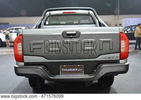 Pasay, Ph - Feb 11 - Foton Thunder Pick Up At Foton Big Show On February 11, 2023 In Pasay, Philippi