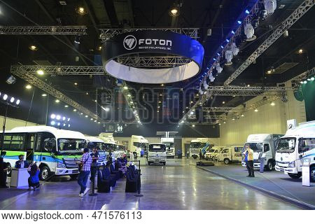 Pasay, Ph - Feb 11 - Foton Display Booth At Foton Big Show On February 11, 2023 In Pasay, Philippine