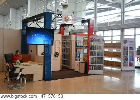 Pasay, Ph - Feb 11 - Coeus Storage Solution Display Booth At Foton Big Show On February 11, 2023 In 