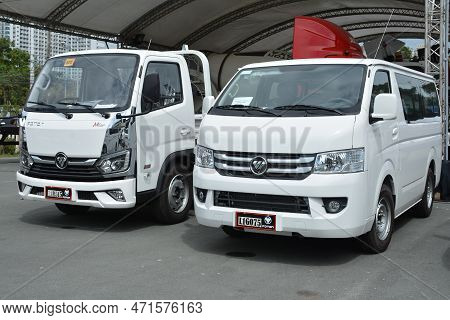 Pasay, Ph - Feb 11 - Foton Transvan At Foton Big Show On February 11, 2023 In Pasay, Philippines. Fo