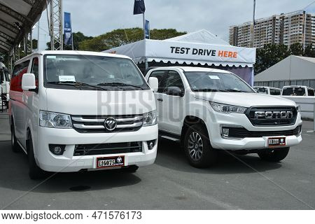 Pasay, Ph - Feb 11 - Foton Transvan At Foton Big Show On February 11, 2023 In Pasay, Philippines. Fo