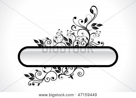 abstrakte blomstermotiver vektor illustration