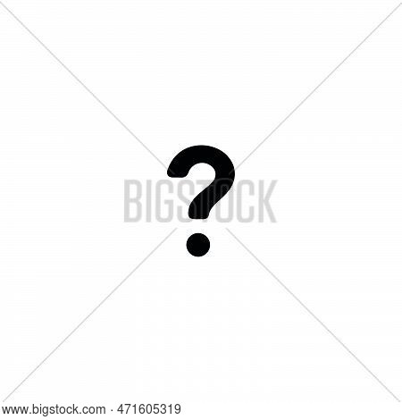 Info Button. Question Icon. Simple Style Lesson Course Poster Background Symbol. Question Brand Logo
