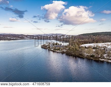Aerial View Of Gartan Outdoor Training And Education Centre, Lough Gartan, County Donegal - Ireland