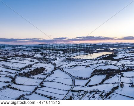 Aerial View Of Glendowan, Lough Gartan, County Donegal - Ireland