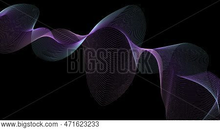 Abstract Modern Background With Parallel Lines