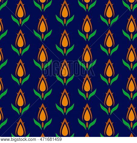 Floral Ornamental Repeated Pattern Design Texture  Art