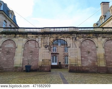 The Old Rohan Palace In Strasbourg At France