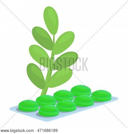 Mentol Cough Drops Icon. Cartoon Of Mentol Cough Drops Icon For Web Design Isolated On White Backgro