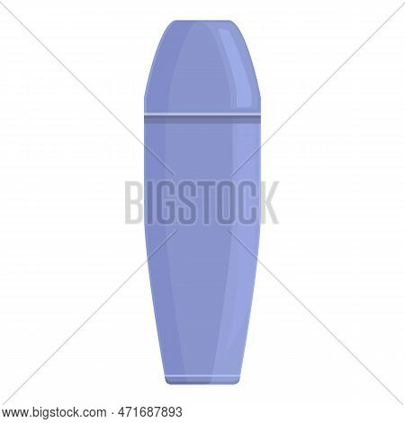 Insulating Thermos Icon. Cartoon Of Insulating Thermos Icon For Web Design Isolated On White Backgro