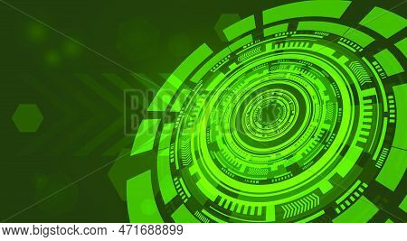 A Bright Technological Background