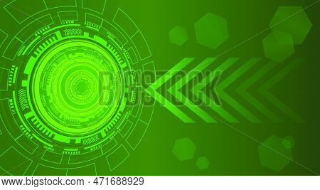 A Bright Technological Background