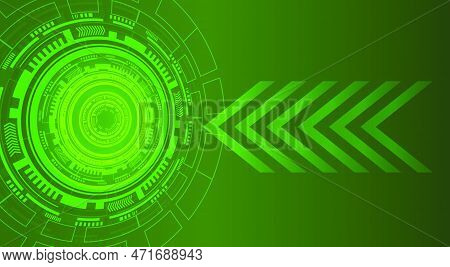 A Bright Technological Background