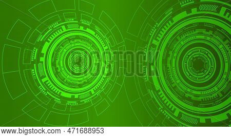 A Bright Technological Background
