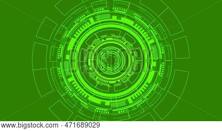 A Bright Technological Background
