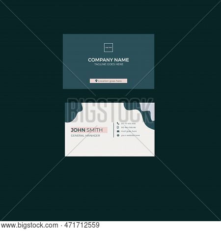 Professional  Unique  Minimal  Eyecatchy  Business Card Design