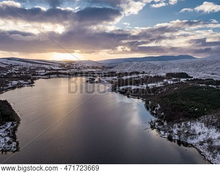 Aerial View Of Glendowan, Lough Gartan, County Donegal - Ireland