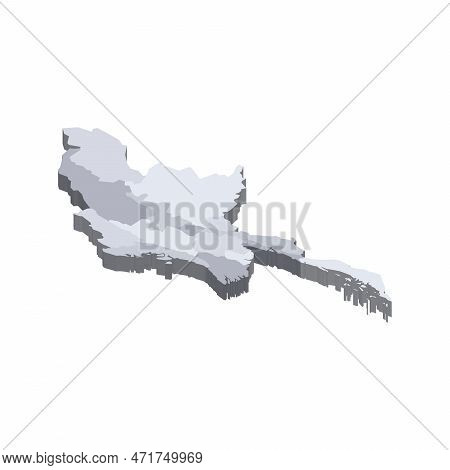 Myanmar Political Map Of Administrative Divisions - States, Regions And Naypyitaw Union Territory. 3