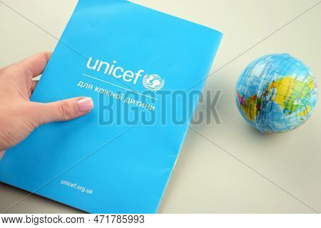 Unicef - United Nations International Childrens Fund Flag.