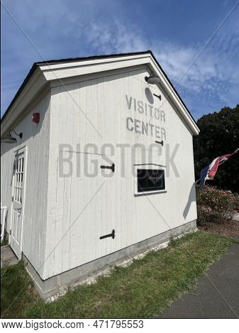 Stratford Ct - Sep 4: Visitor Center At Boothe Memorial Park & Museum In Stratford, Connecticut, As 