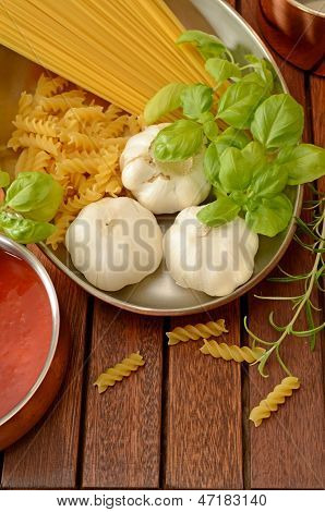 Pasta ingredienser