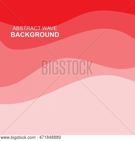 Ocean Waves Background Logo Design, Vector Art Icons, In Pastel Colors