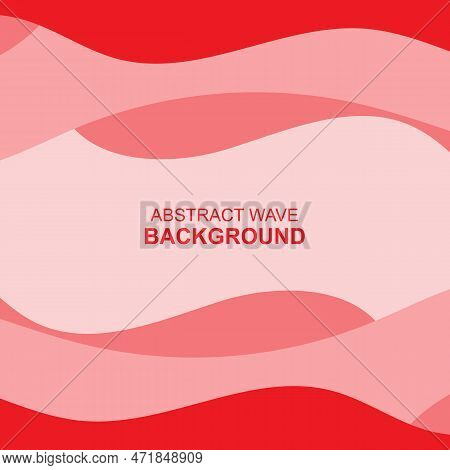 Ocean Waves Background Logo Design, Vector Art Icons, In Pastel Colors