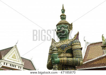 Guardiano demone verde