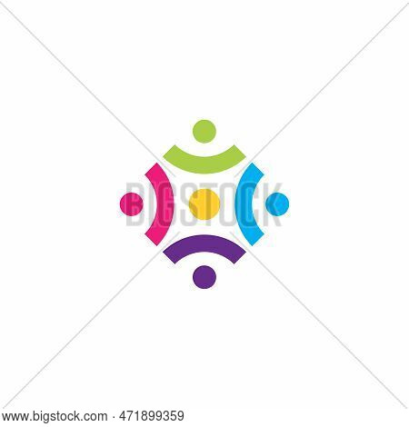 Community Logo Icon Vector & Photo (Free Trial) | Bigstock