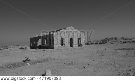 Ruins Of The Ottoman Railway Station. Negev. Israel