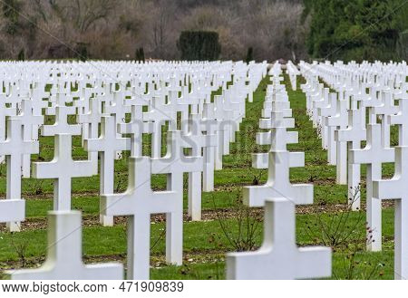 Scenery Around The Douaumont Ossuary, A Memorial Located Near Verdun In France