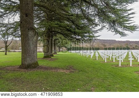 Scenery Around The Douaumont Ossuary, A Memorial Located Near Verdun In France