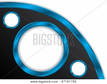 Cool Blue abstrakteja tausta
