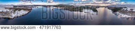 Aerial View Of Glendowan, Lough Gartan, County Donegal - Ireland