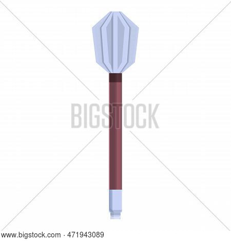 Mace Icon Cartoon . Magic Weapon. Axe Scepter Mace