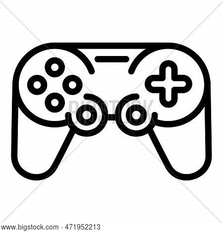 Xbox Joystick Icon. Outline Xbox Joystick Icon For Web Design Isolated On White Background