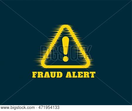 Stylish Fraud Warning Background Protect Yourself From Phishing Scams