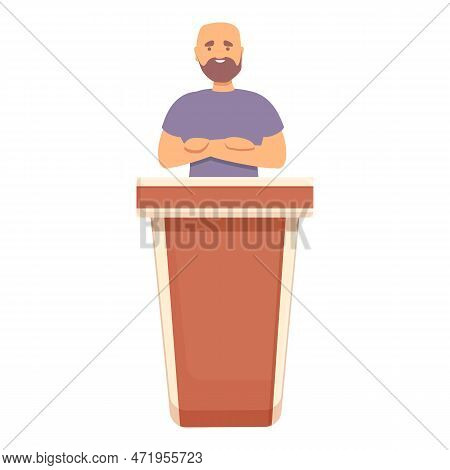 Iq Testing Game Icon Cartoon . Intelligence Test. Puzzle Maze