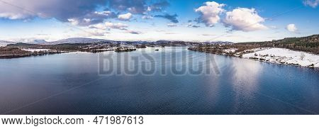 Aerial View Of Glendowan, Lough Gartan, County Donegal - Ireland