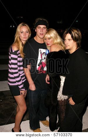 Ruby Stewart, Jason Mewes, Kimberly Stewart and Sean Stewart