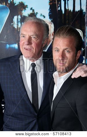 James Caan and Scott Caan  at HBO's 