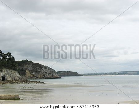 Morgat Beach In Brittany