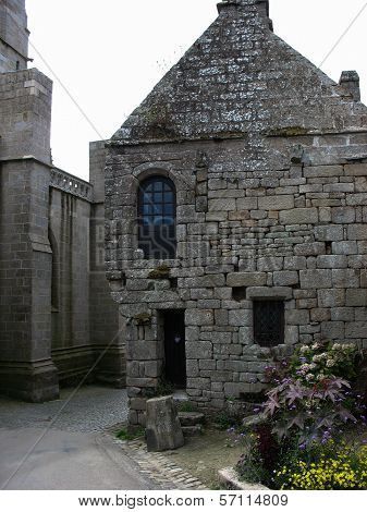 Locronan And Village In Brittany