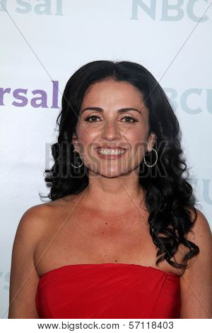 Jenni Pulos at the NBCUNIVERSAL Press Tour All-Star Party, The Athenaeum, Pasadena, CA 01-06-12