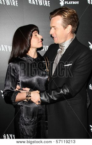 Ewan McGregor and Eve Mavrakis at the 