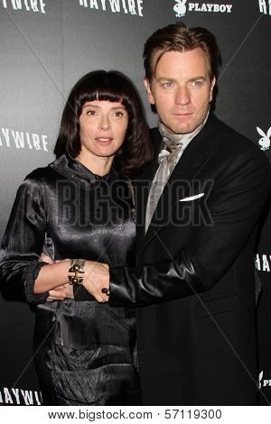 Ewan McGregor and Eve Mavrakis at the 