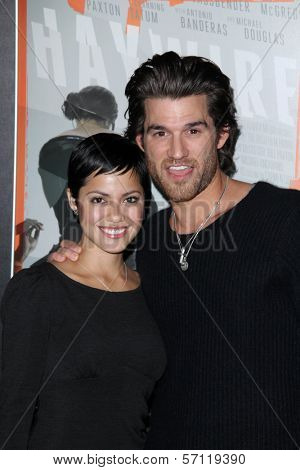 Sylvia Brindis and Johnny Wentworth at the 