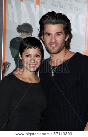 Sylvia Brindis and Johnny Wentworth at the 