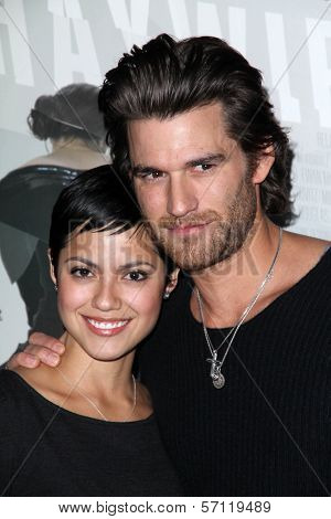 Sylvia Brindis and Johnny Wentworth at the 